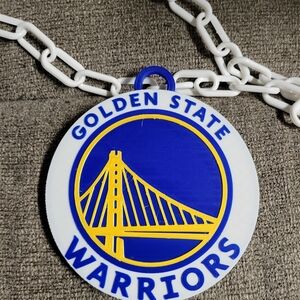 Golden State Warriors Pendant Necklace